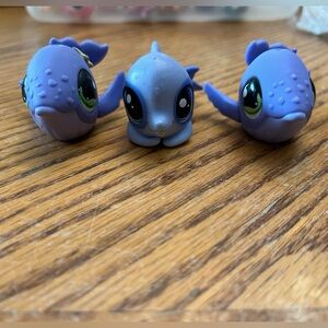 Littlest Pet Shops 644 x2, whales